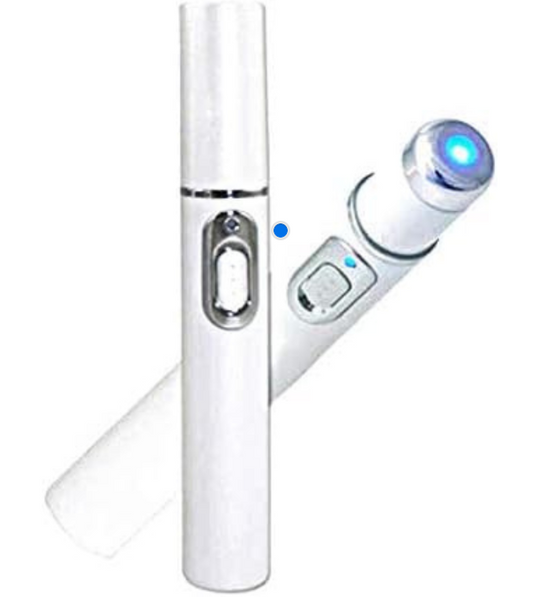 Máquina Láser Terapia Luz Azul Antiacné y Antiarrugas Portátil